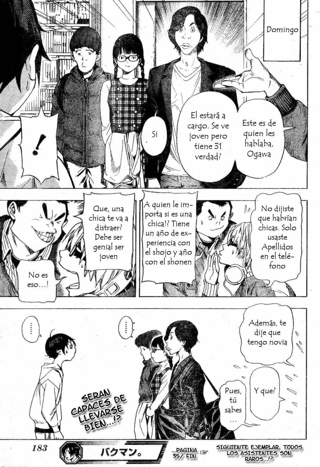 Bakuman capítulo 35, página 19