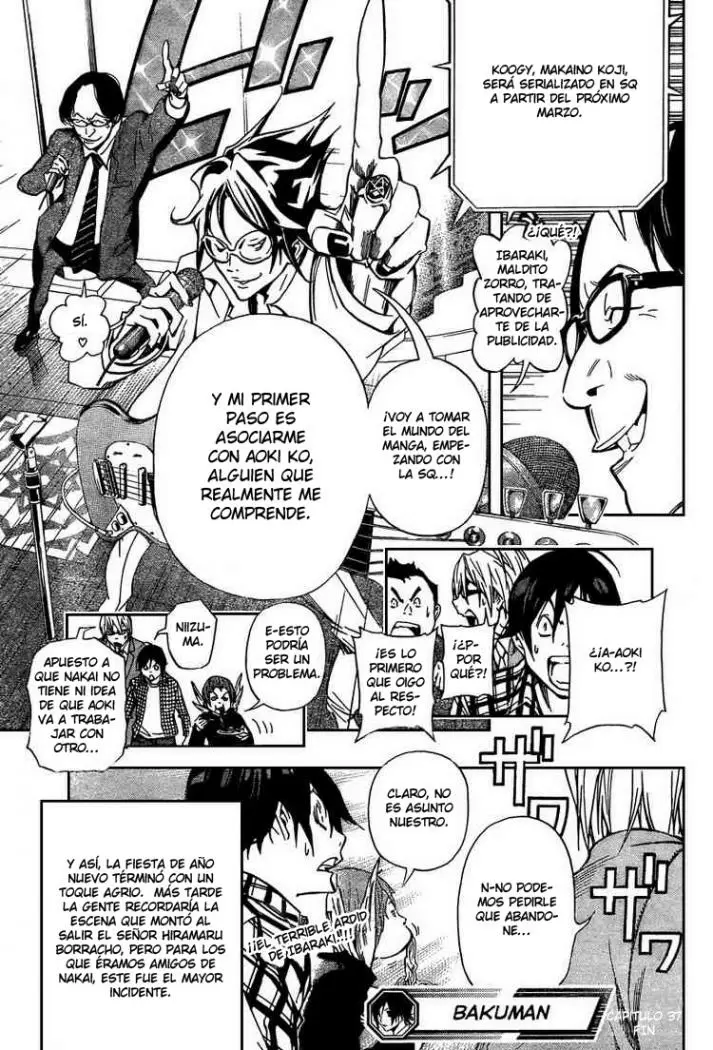 Bakuman capítulo 37, página 20