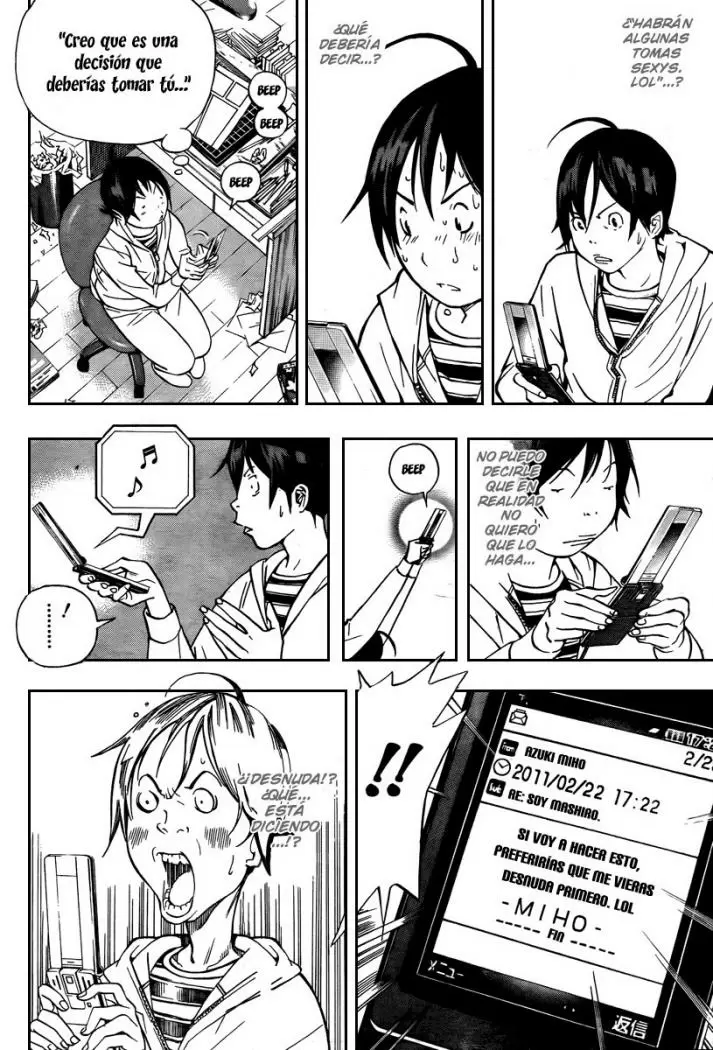 Bakuman capítulo 39, página 14