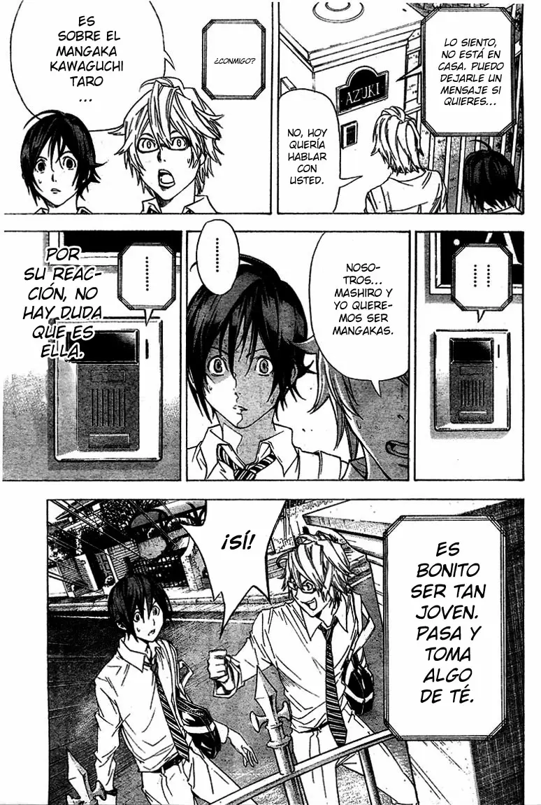 Bakuman capítulo 4, página 13