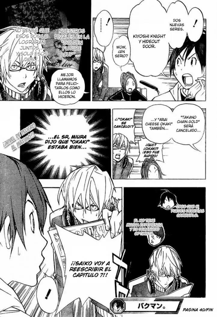 Bakuman capítulo 40, página 22