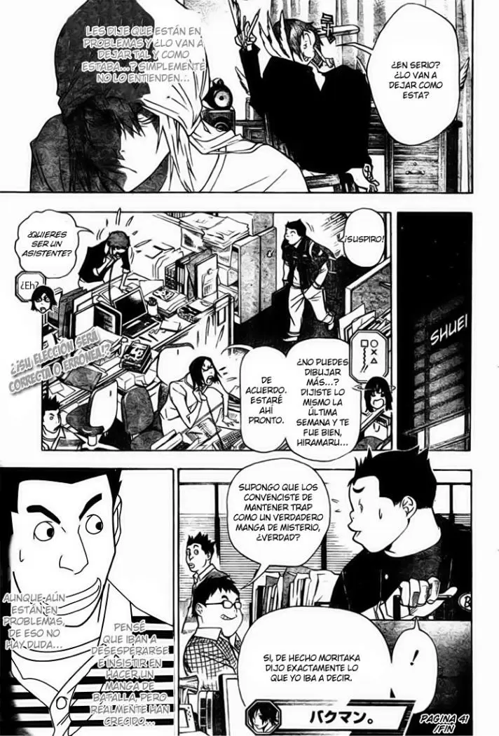 Bakuman capítulo 41, página 19