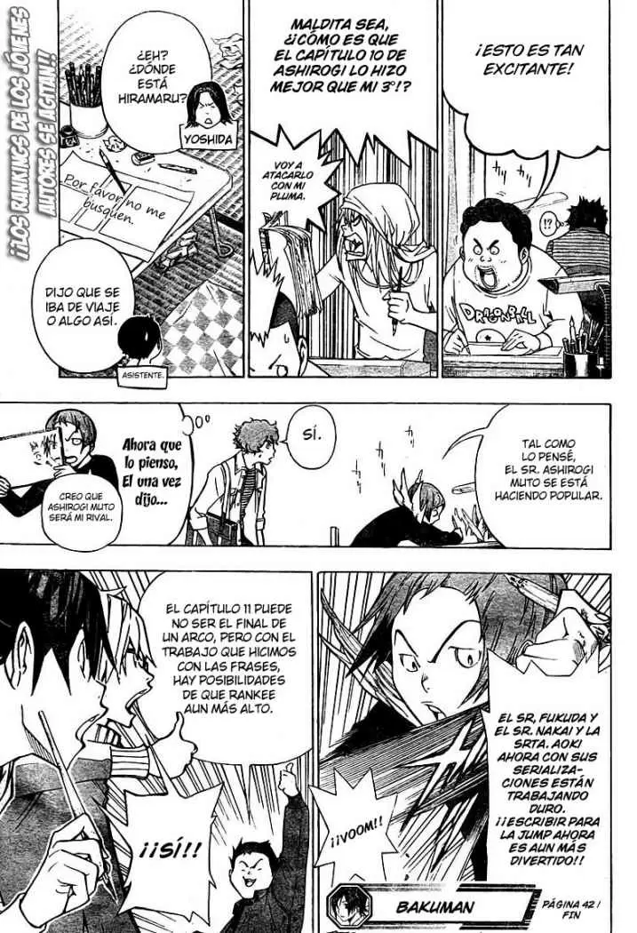 Bakuman capítulo 42, página 19