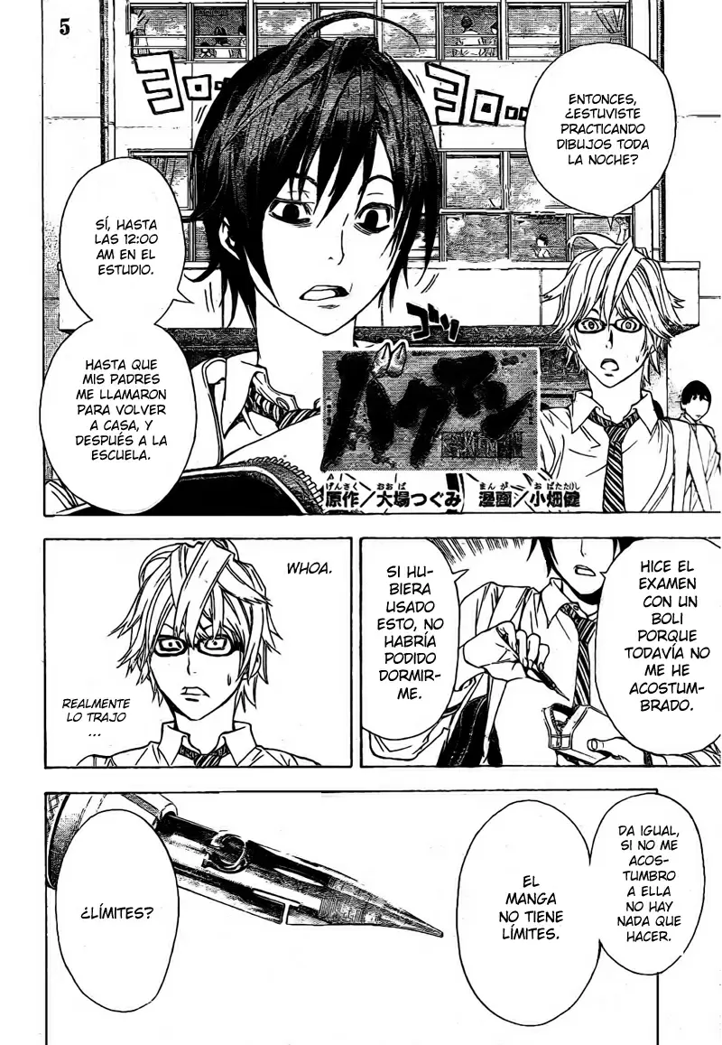 Bakuman capítulo 5, página 2