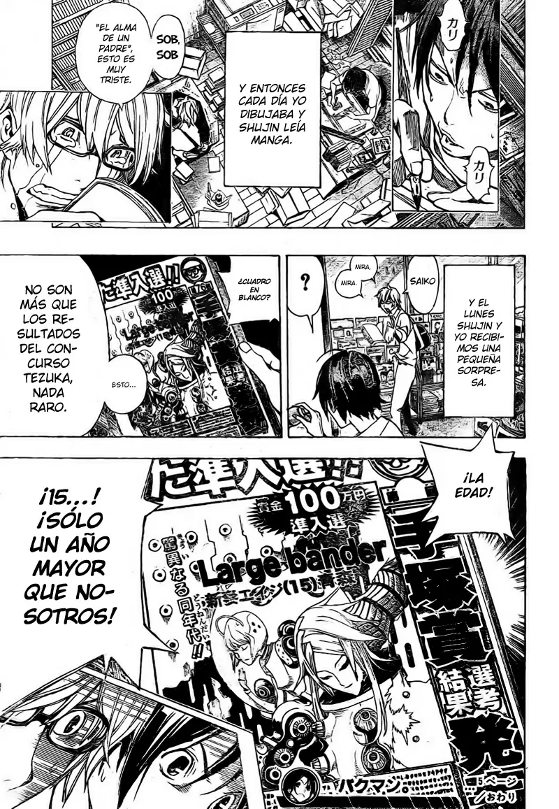 Bakuman capítulo 5, página 19
