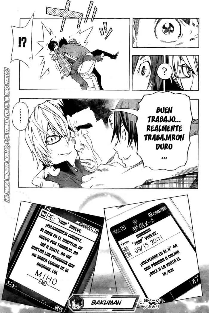 Bakuman capítulo 50, página 21