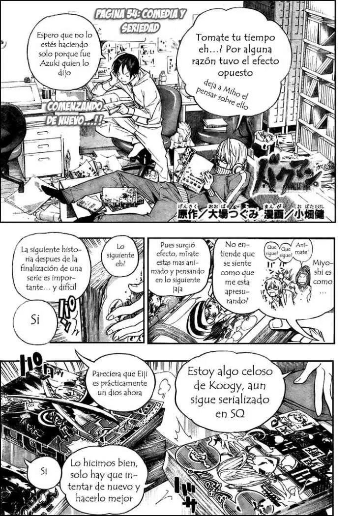 Bakuman capítulo 54, página 1