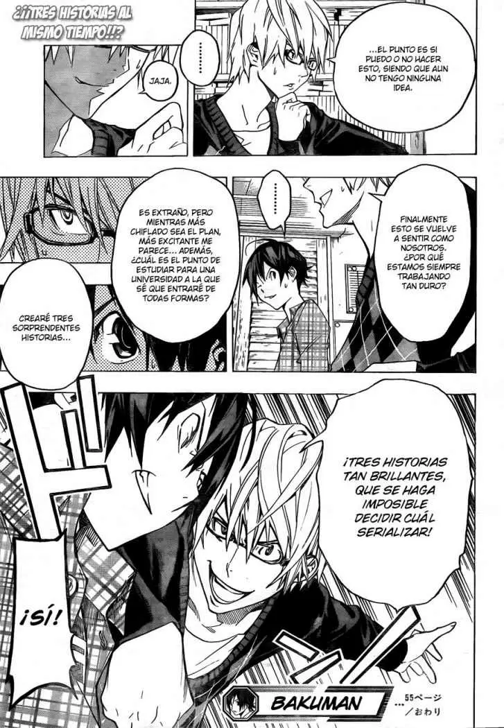 Bakuman capítulo 55, página 20