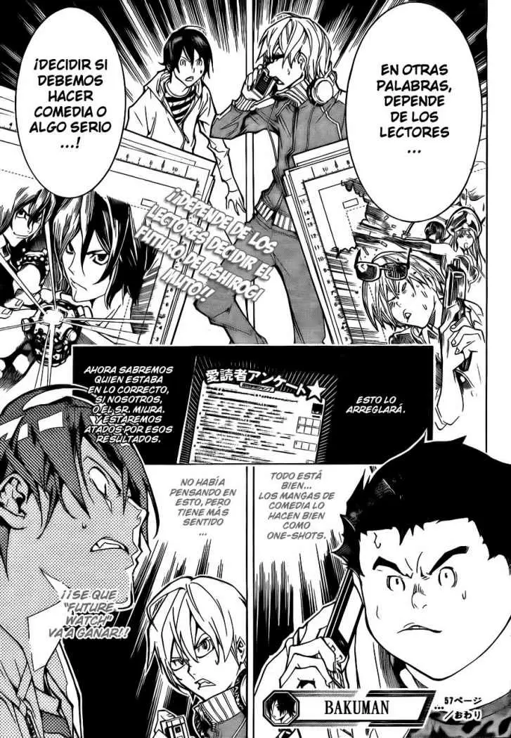 Bakuman capítulo 57, página 20