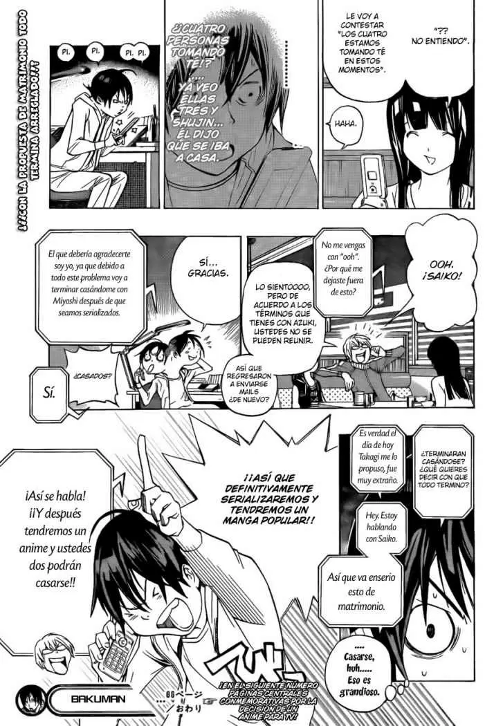 Bakuman capítulo 66, página 20