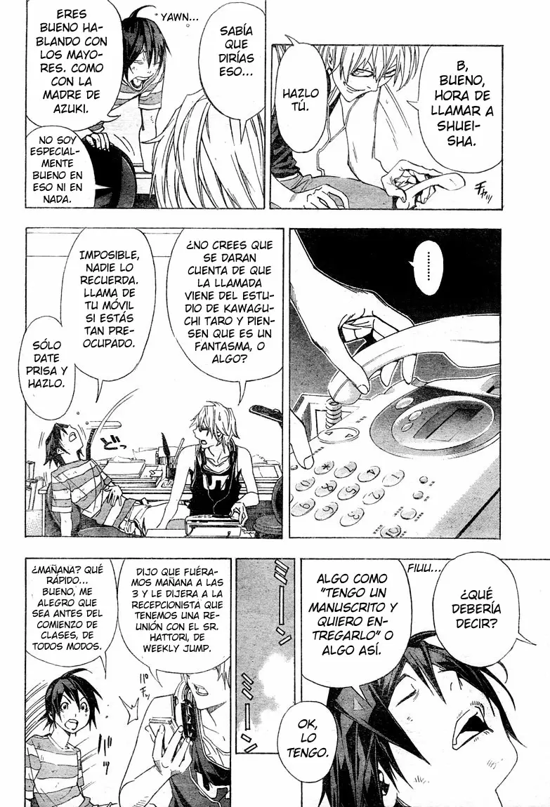 Bakuman capítulo 7, página 18