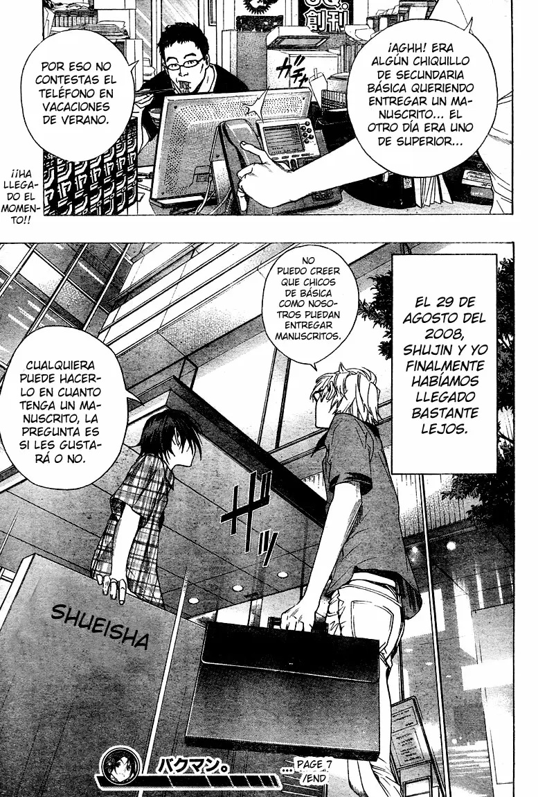 Bakuman capítulo 7, página 19
