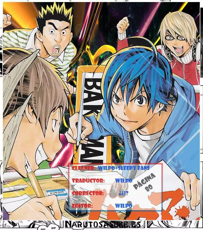 Bakuman capítulo 80, página 1