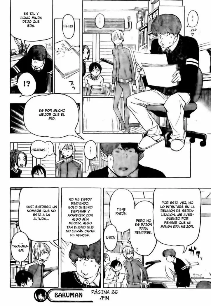 Bakuman capítulo 85, página 16