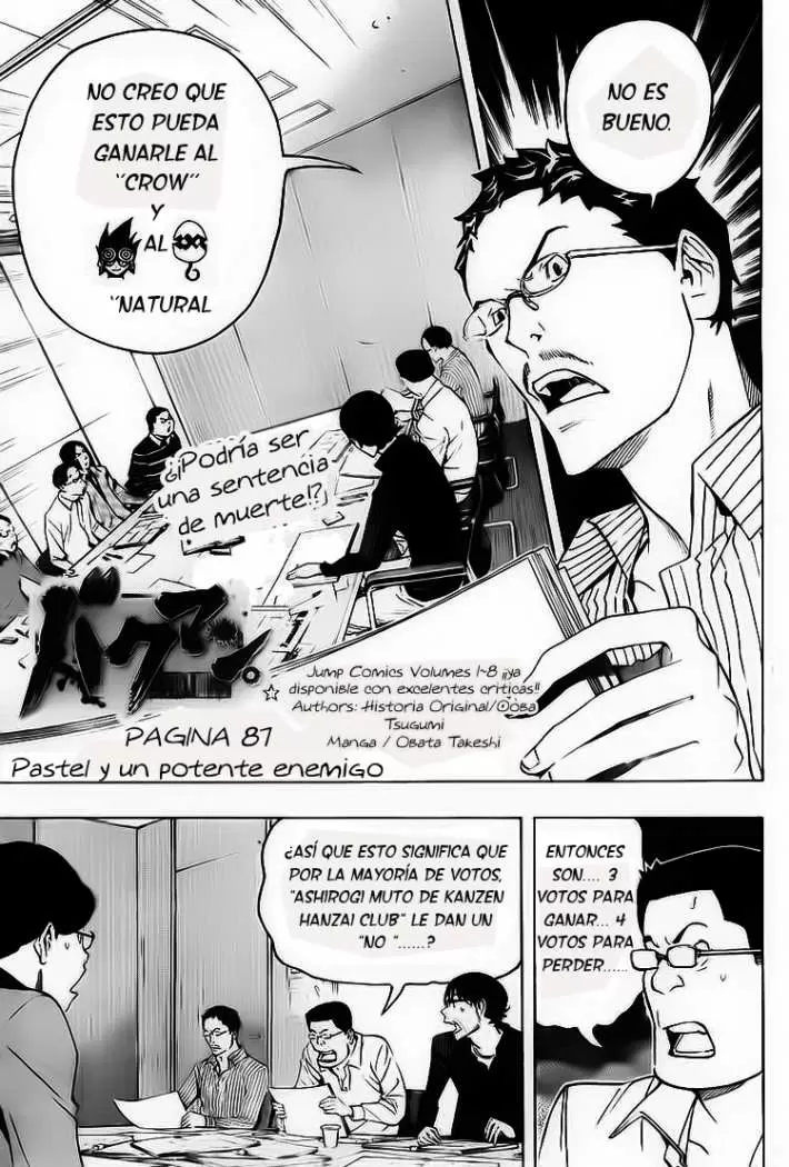 Bakuman capítulo 87, página 2