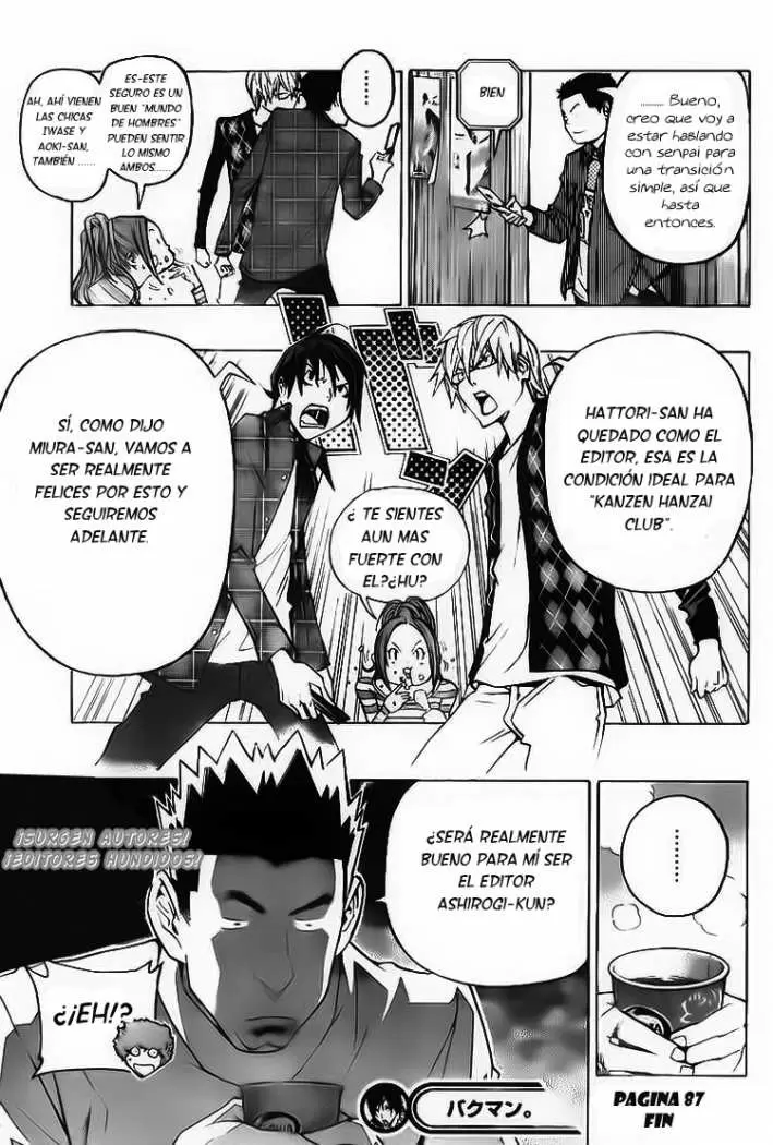 Bakuman capítulo 87, página 20