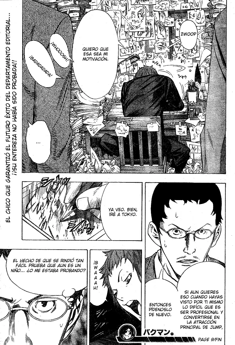 Bakuman capítulo 9, página 19
