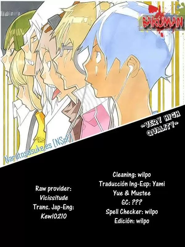 Bakuman capítulo 99, página 1