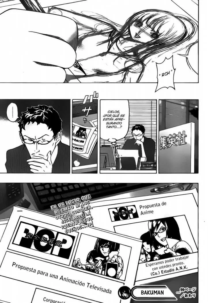 Bakuman capítulo 99, página 20