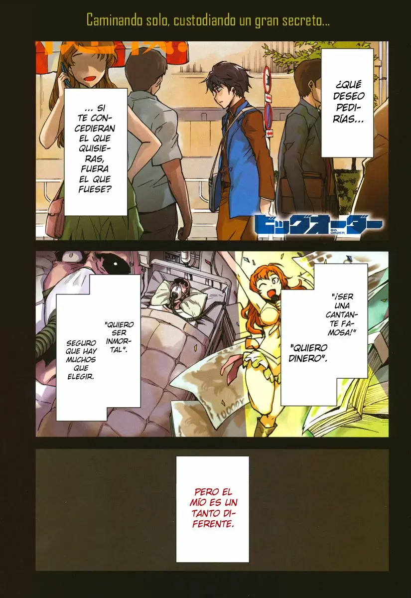 Big Order capítulo 0, página 2