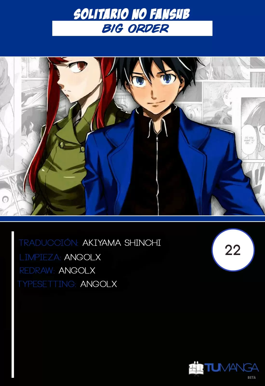 Big Order capítulo 22, página 1