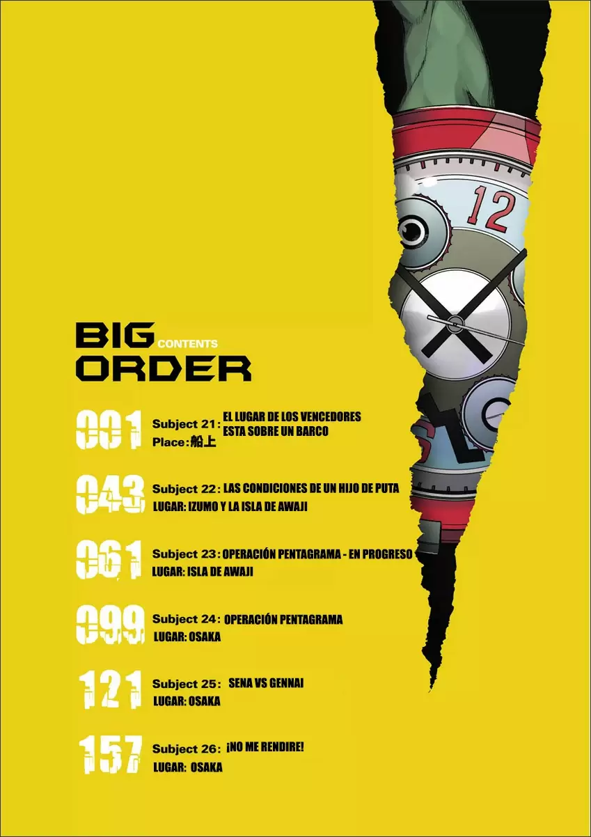 Big Order capítulo 26, página 1