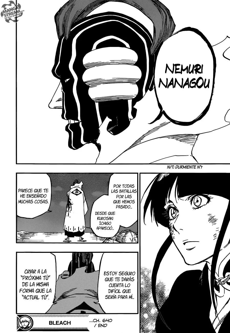 Bleach capítulo 640, página 20
