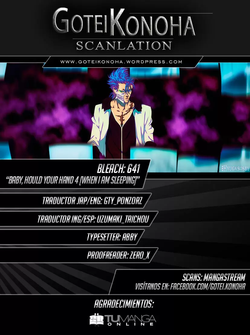 Bleach capítulo 641, página 1