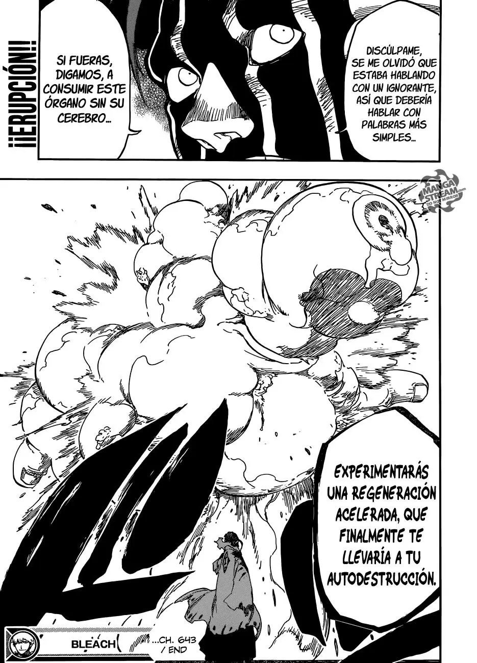 Bleach capítulo 643, página 18