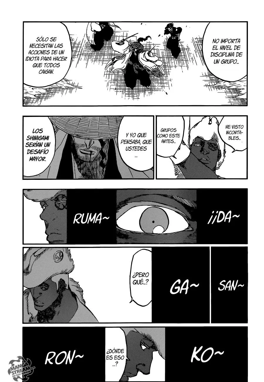 Bleach capítulo 644, página 16