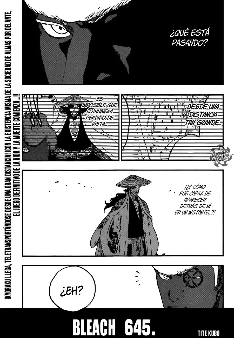 Bleach capítulo 645, página 2