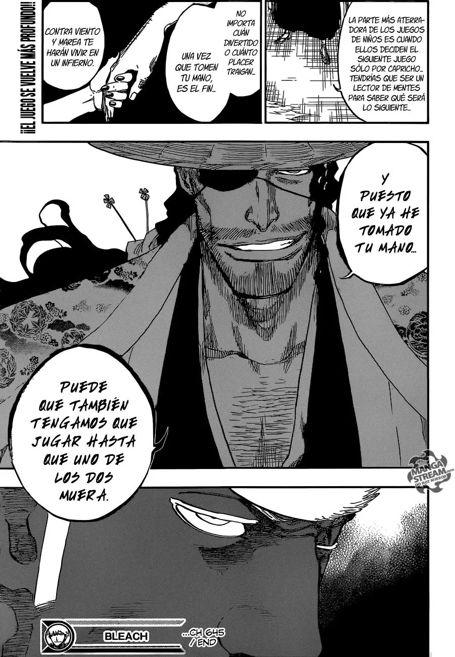 Bleach capítulo 645, página 18