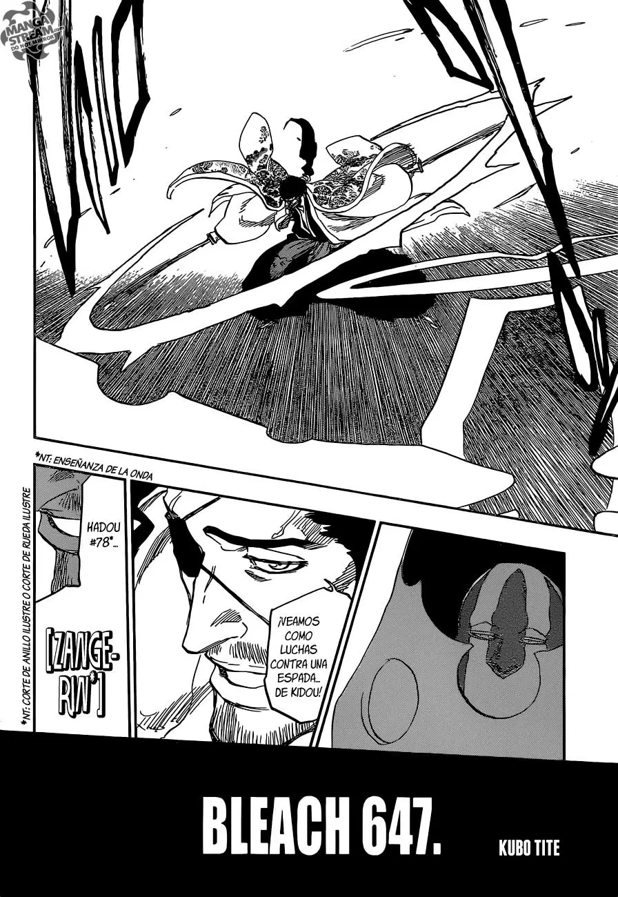 Bleach capítulo 647, página 7