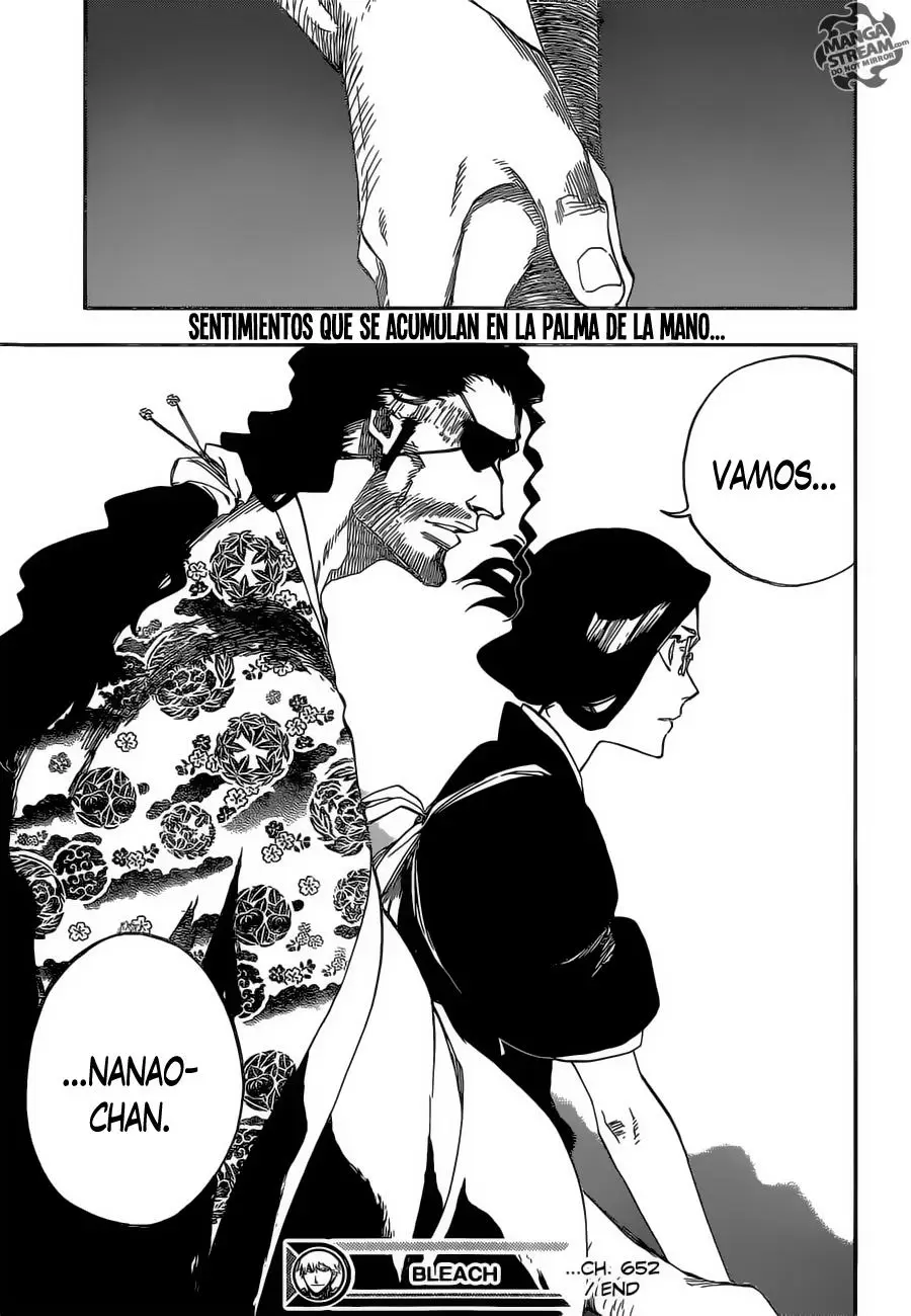 Bleach capítulo 652, página 18