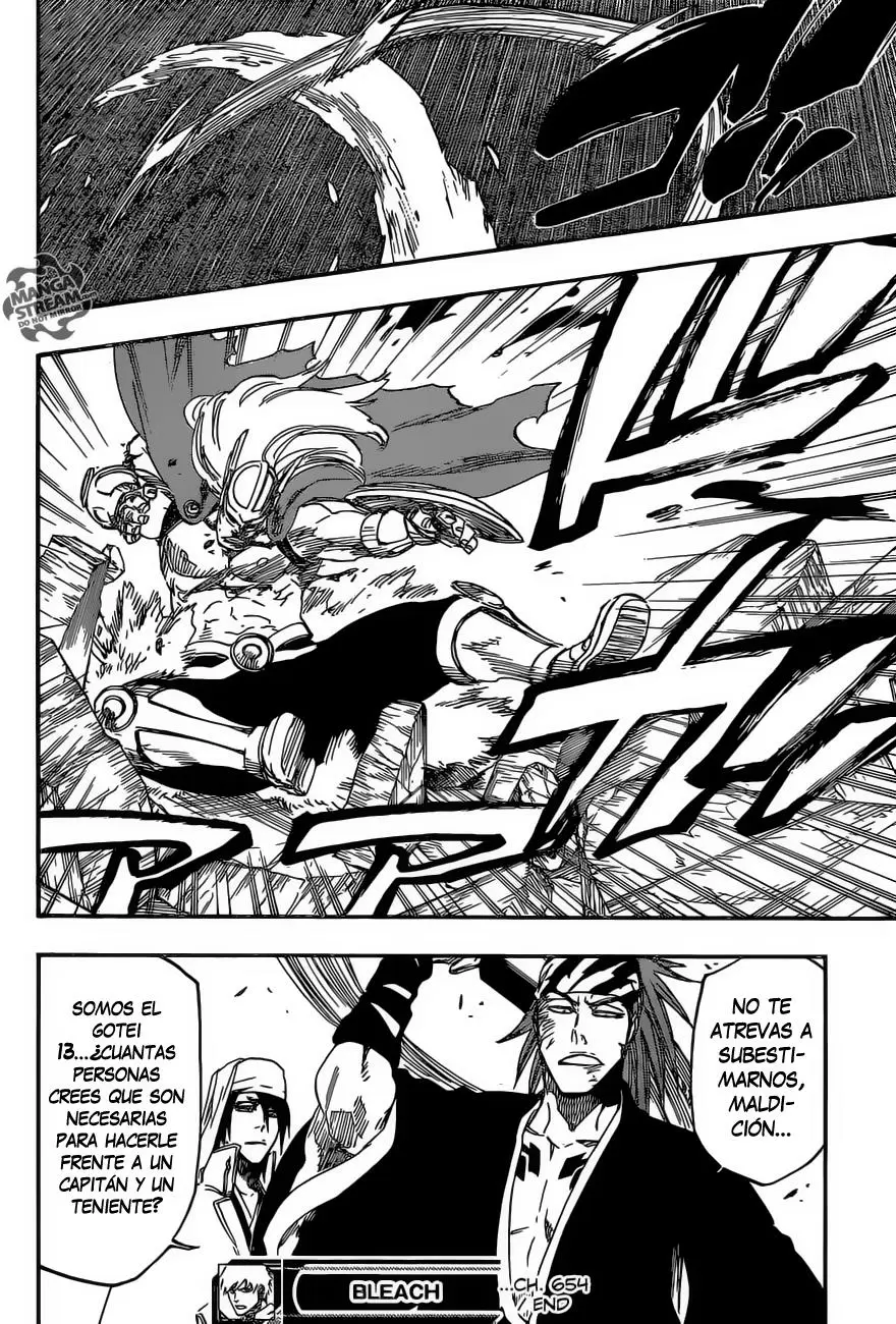 Bleach capítulo 654, página 17