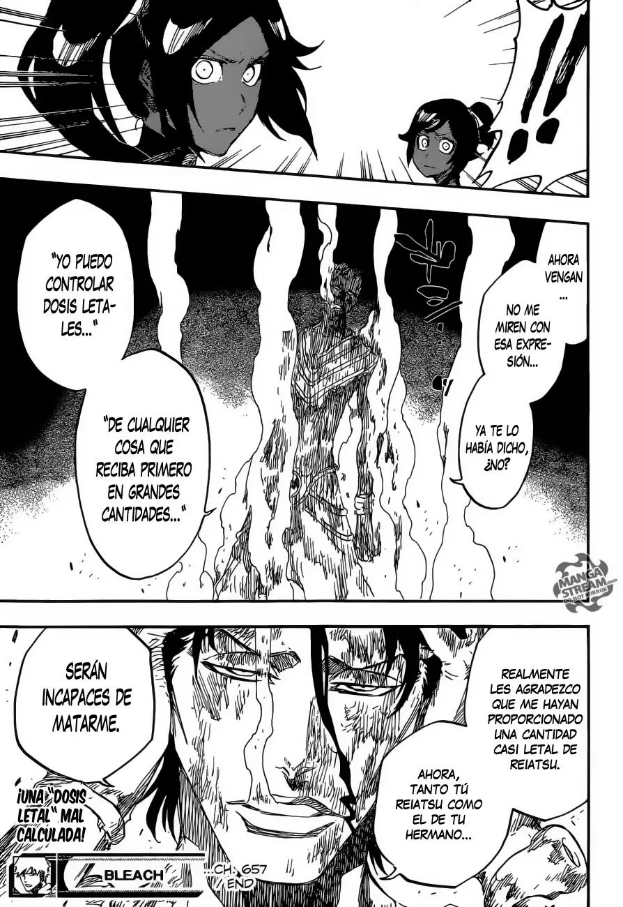Bleach capítulo 657, página 18