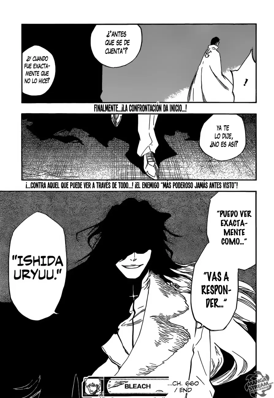 Bleach capítulo 660, página 18