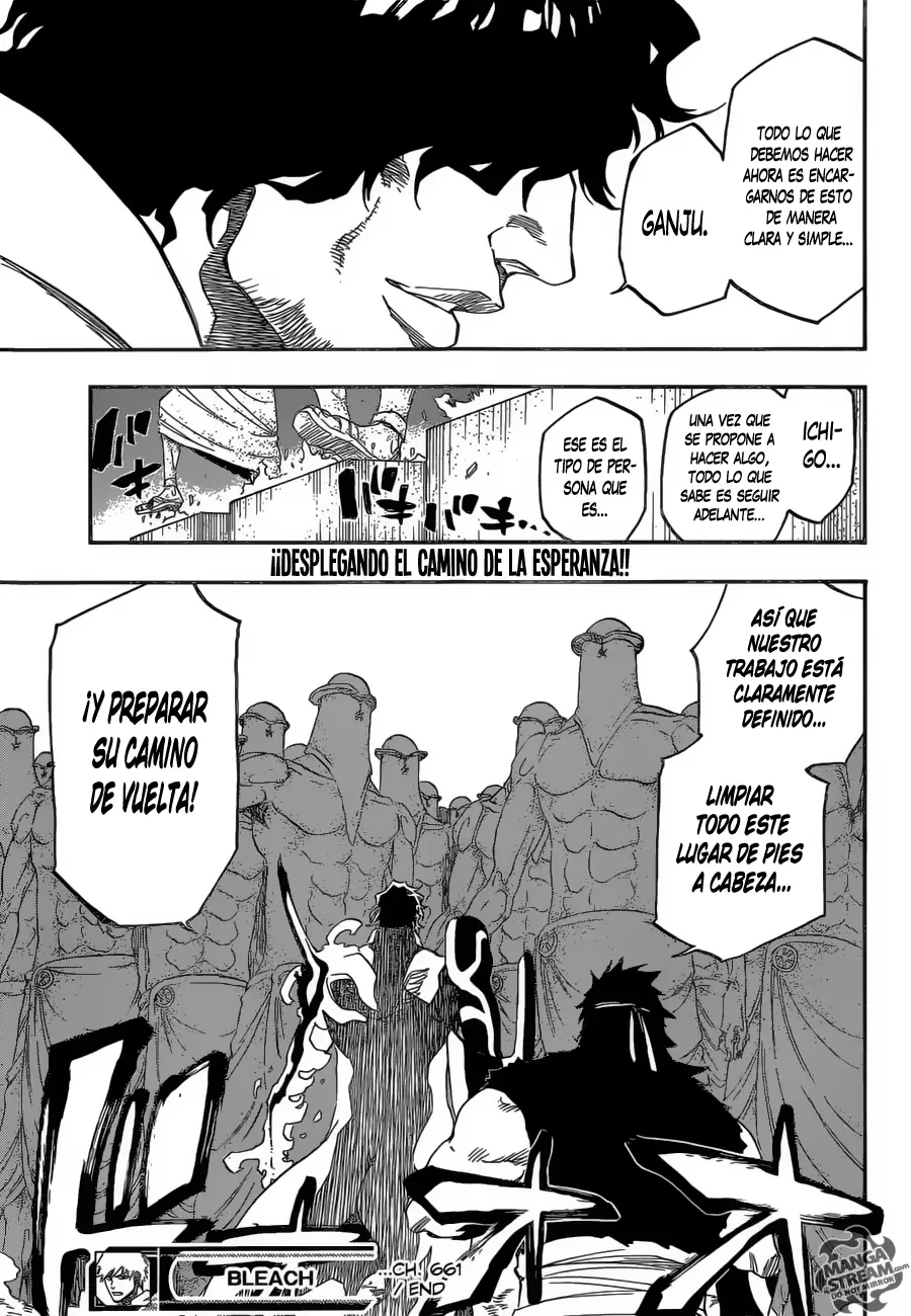 Bleach capítulo 661, página 18