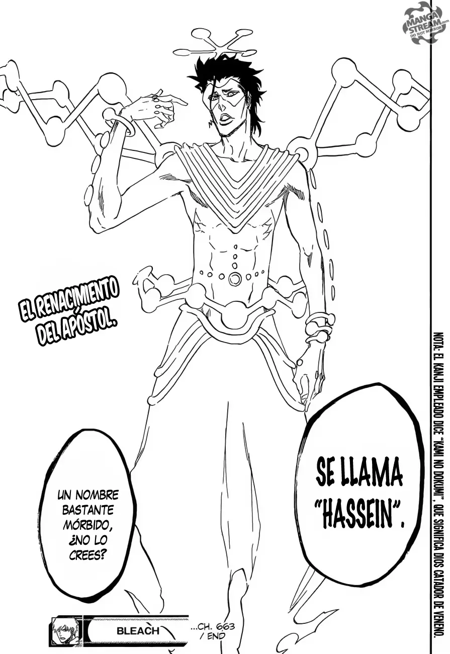 Bleach capítulo 663, página 18