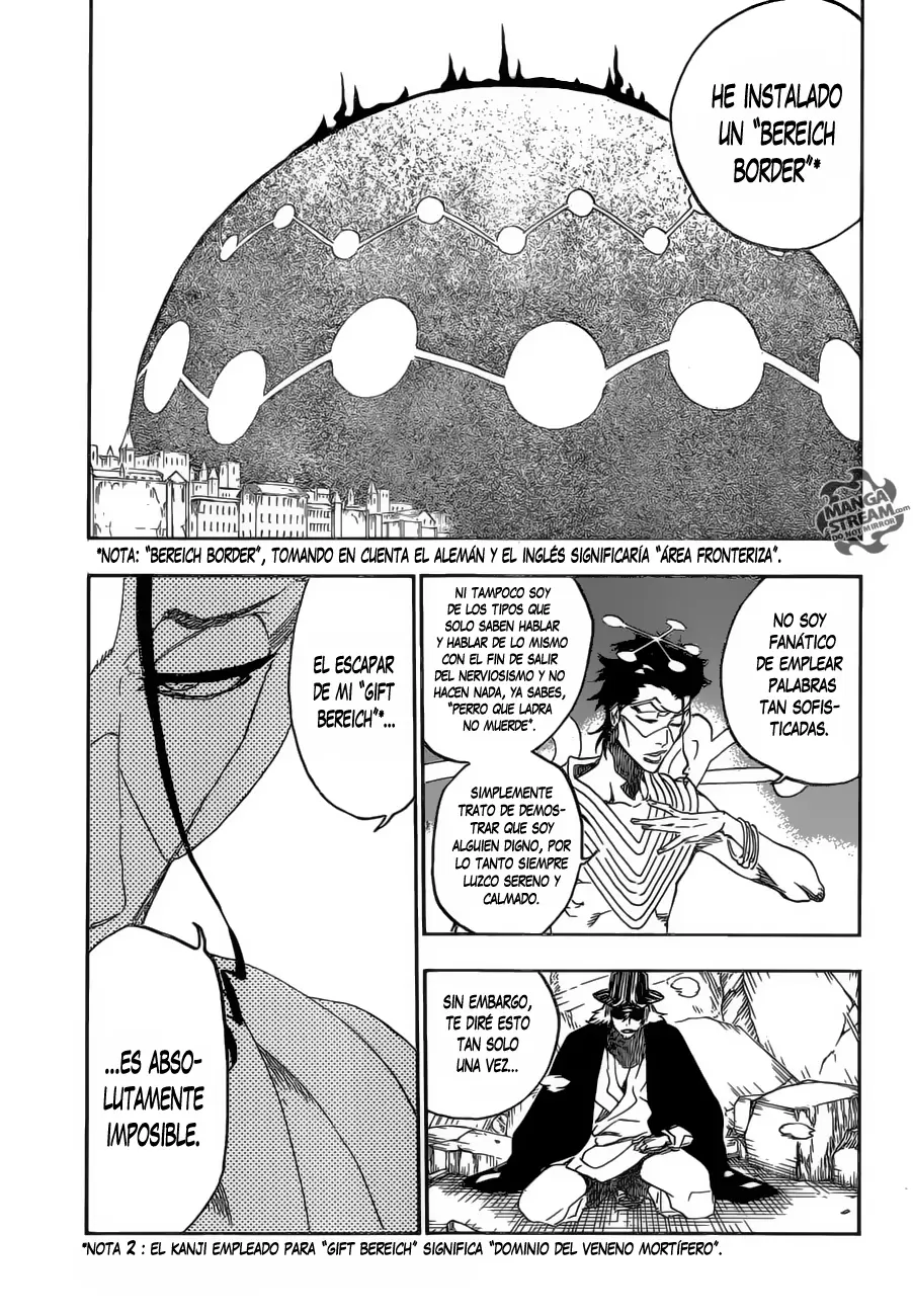 Bleach capítulo 664, página 8