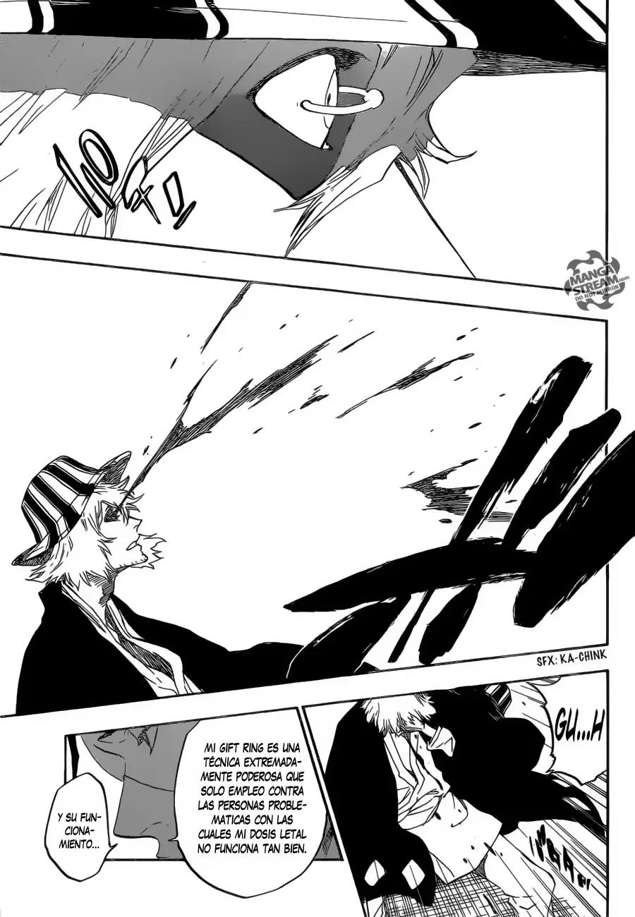 Bleach capítulo 664, página 16