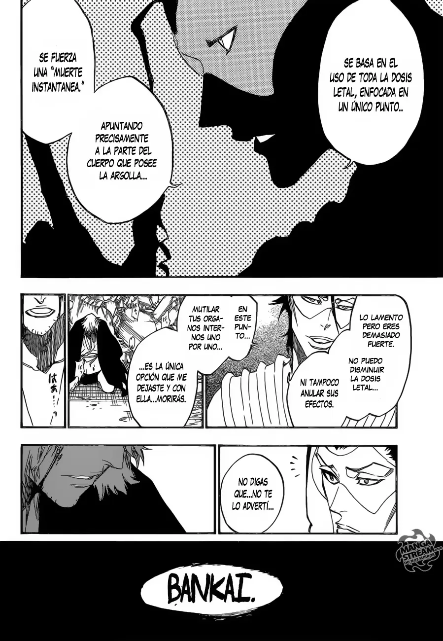 Bleach capítulo 664, página 17