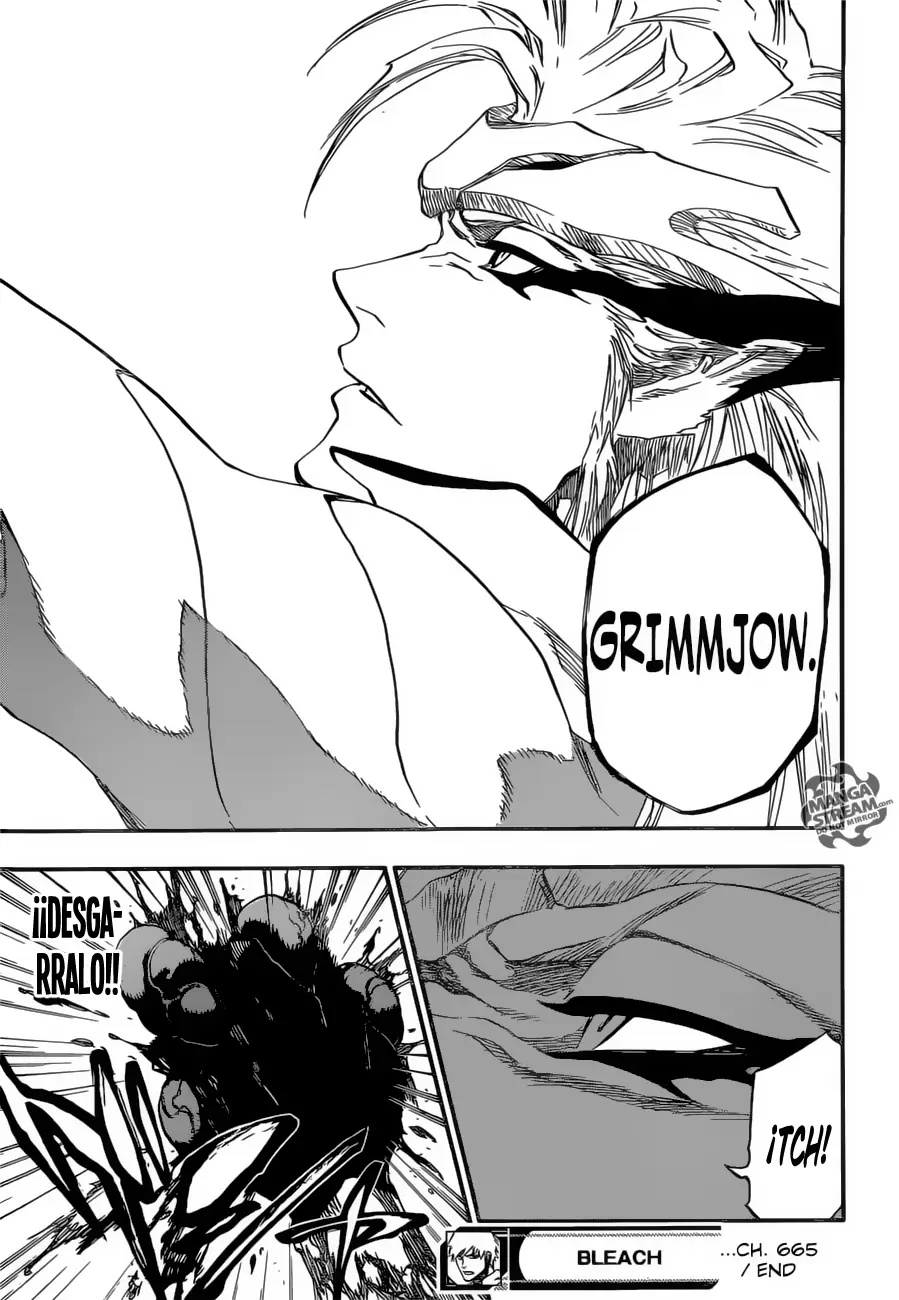 Bleach capítulo 665, página 17