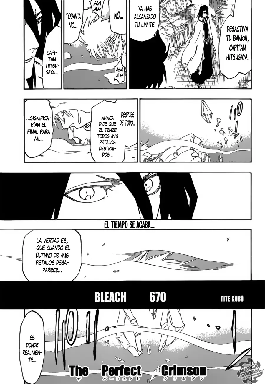 Bleach capítulo 670, página 15