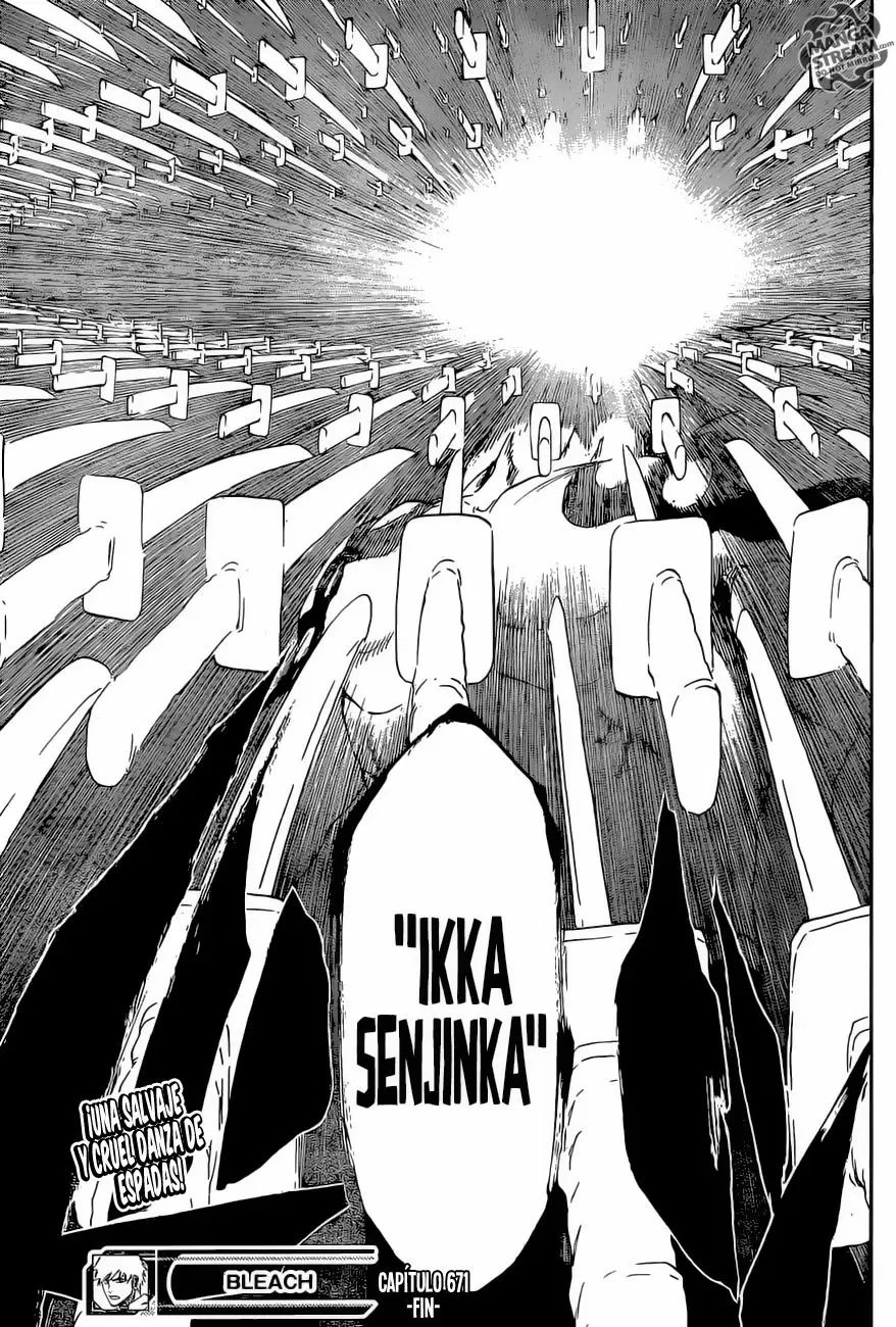 Bleach capítulo 671, página 17