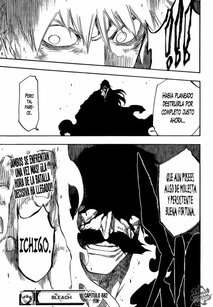 Bleach capítulo 682, página 18