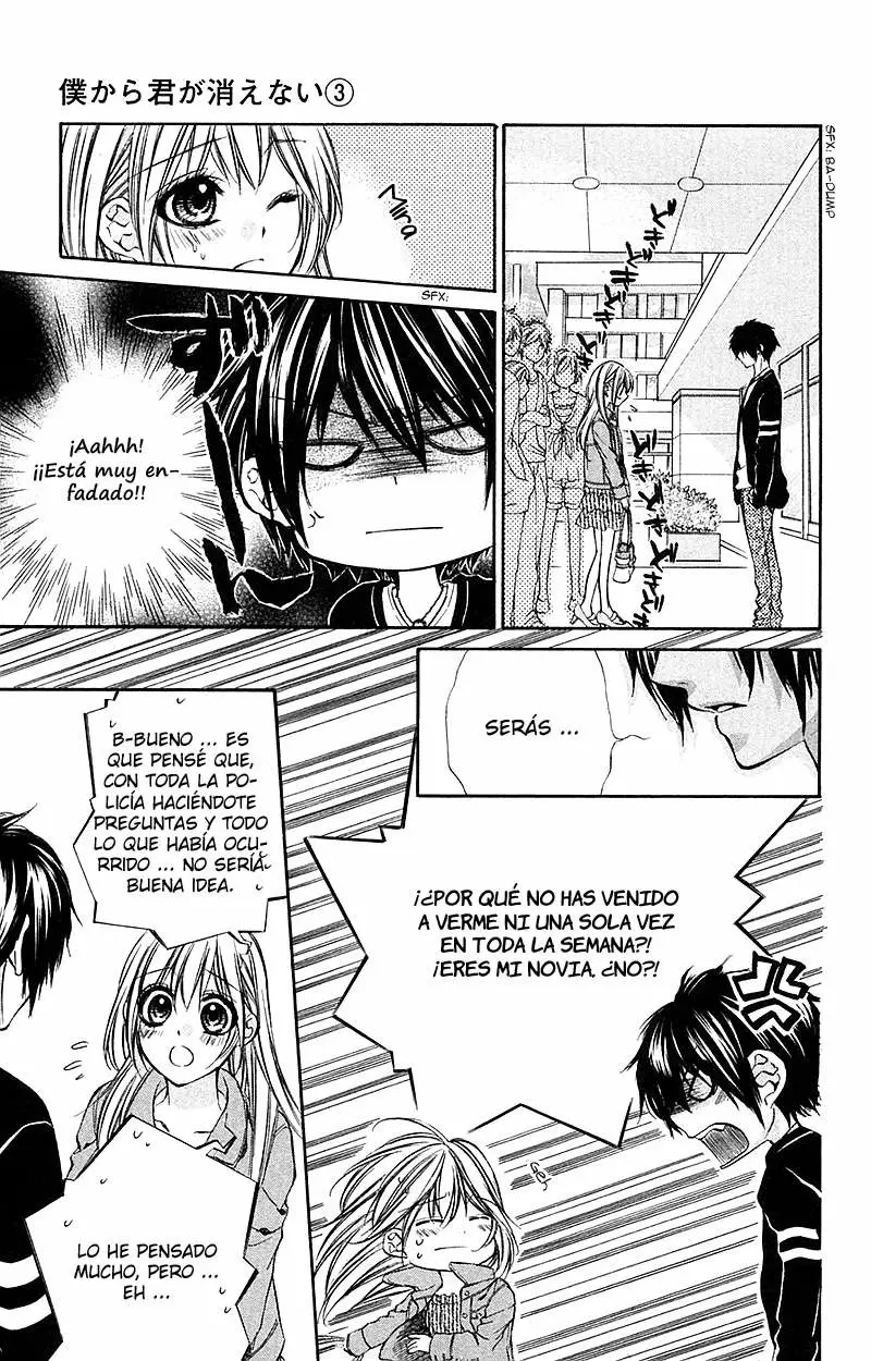 Boku kara kimi ga kienai capítulo 13, página 6