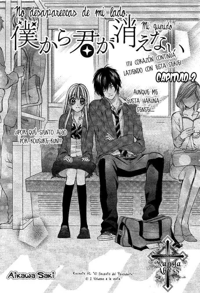 Boku kara kimi ga kienai capítulo 2, página 4