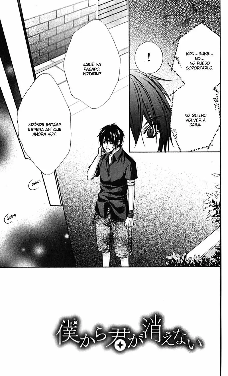 Boku kara kimi ga kienai capítulo 23, página 6