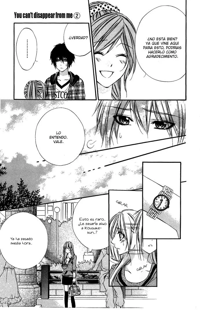 Boku kara kimi ga kienai capítulo 7, página 25